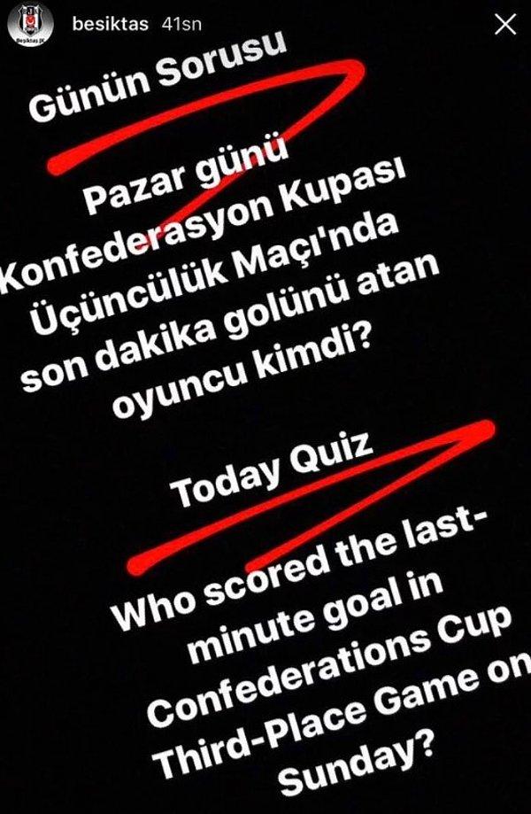 11. Pepe'yi transfer eden Beşiktaş, Instagram hikayesinde ilk bunu paylaşarak taraftarları heyecanlandırmıştı.