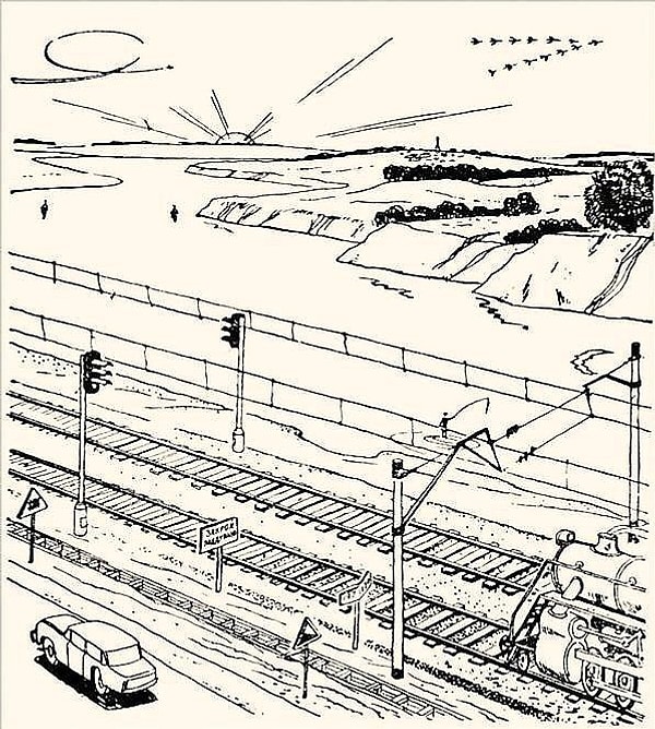 5. С какой скоростью движется поезд?