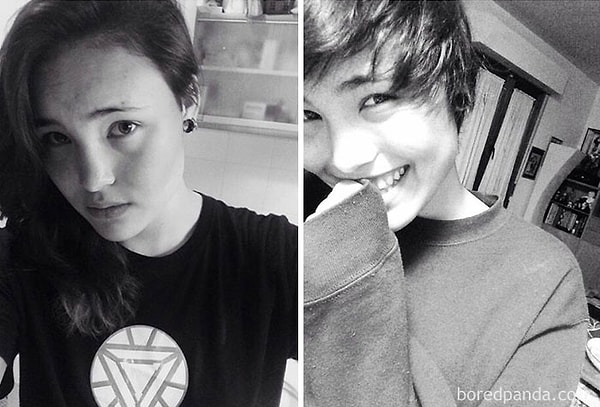 23. "Новая жизнь, новые волосы"