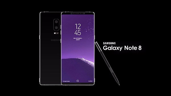 Ve yeni telefonu Note 8 için geri sayım başladı