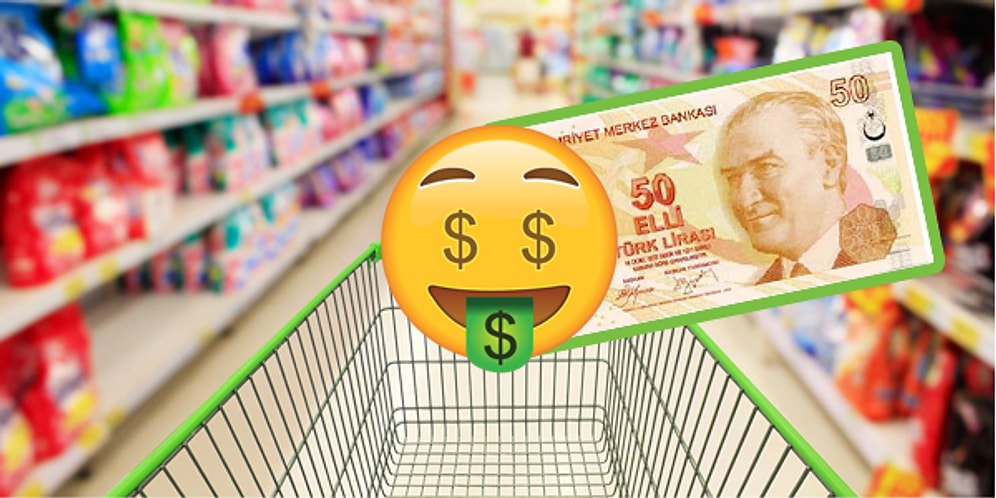 50 Lira Bütçe ile Ev Alışverişini Tamamlamayı Başarabilecek misin?