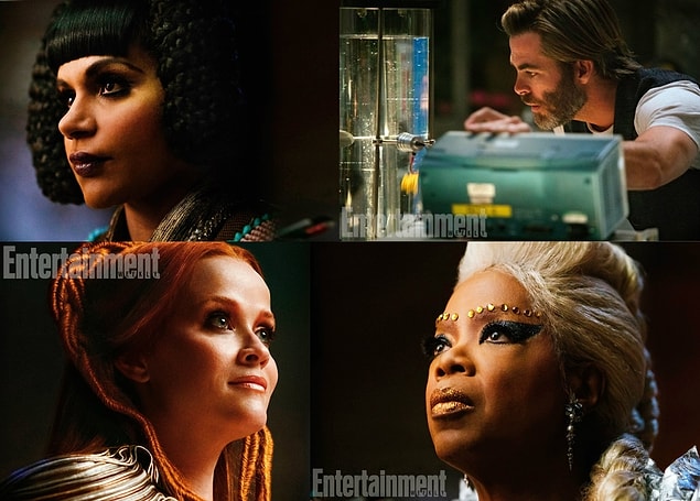 7. Disney yapımcılığında, klasikleşmiş çocuk kitabından uyarlanan macera-aile fantastik türündeki A Wrinkle in Time'dan ilk kareler geldi.
