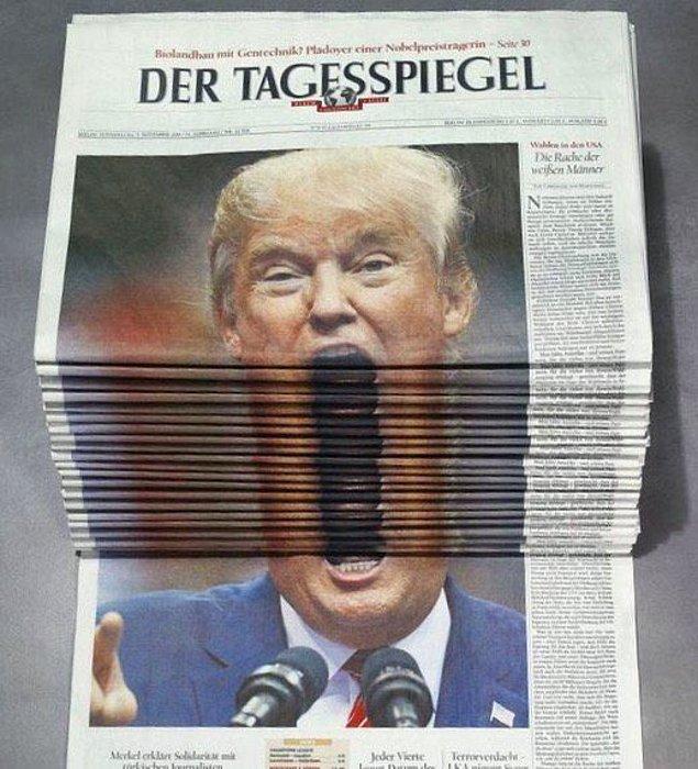 3. Der Spiegel Trump kapağı - "Kafa VI" Francis Bacon, 1949