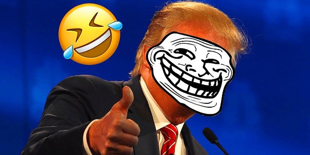 Adeta Dünyayı Trollemeye Gelmiş Olan Trump'la İlgili 17 Güldüren Görüntü