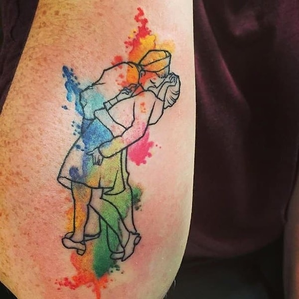 5. День Победы над Японией на Таймс-сквер