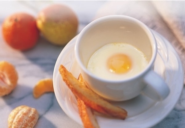 8. Yumurtanızı mikrodalgada pişirin.