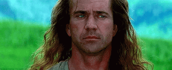 2. Mel Gibson'a William Wallace rolü teklif edildiğinde bu rol için yaşlı olduğunu düşünerek teklifi geri çevirmişti.