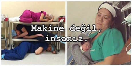 Uzun Çalışma Saatlerinin Ardından Hastahanede Uyumak Zorunda Kalan 19 Emektar Doktor