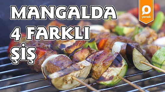 En Güzel Zaman Piknik Zamanı: Mangalda Dört Farklı Şiş Nasıl Yapılır?