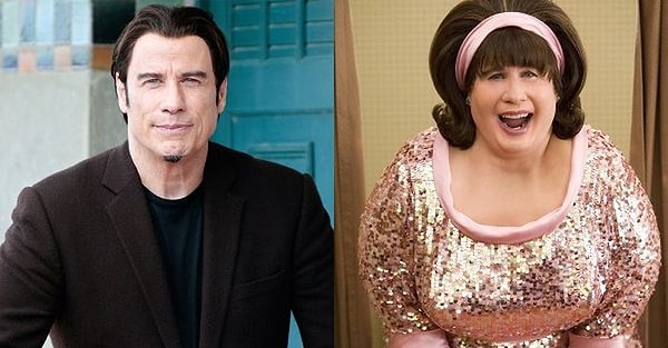 6. Джон Траволта - мамочка Эдна Тёрнблад в "Лаке для волос"