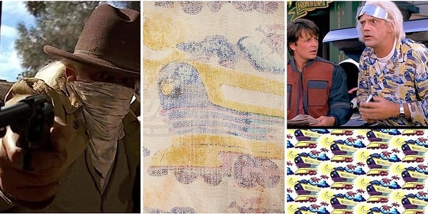 1. Бандана доктора Брауна из "Назад в будущее 3" - это рубашка, которую он носил во второй части