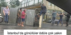 Şiddetli Yağmurun Esir Aldığı İstanbul'u Mizahlarıyla Şenlendiren Yağmurzedeler