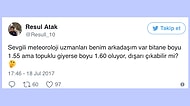 Meteoroloji Uzmanının "1.60'tan Kısa Olanlar Dışarı Çıkmasın" Uyarısına Gelen 15 Tepki
