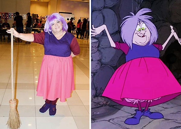 9. Мадам Мим, "Меч в камне"