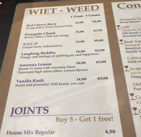 18. Здесь также легально продают марихуану...