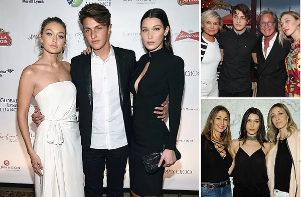 6. Красивая семья Хадид