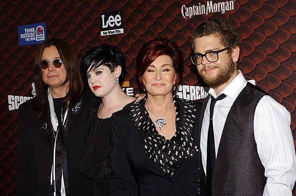 12. Эпатажные Шэрон и Оззи Осборн