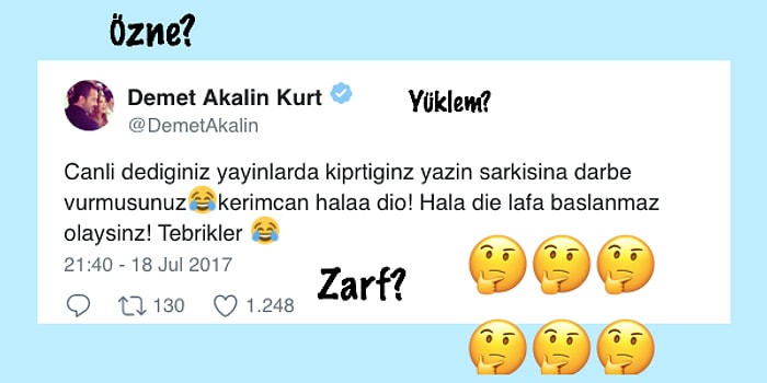 Demet Akalın'ın Türkçe'yi İnim İnim İnlettiği Paylaşımına Gelen 15 Komik Tepki