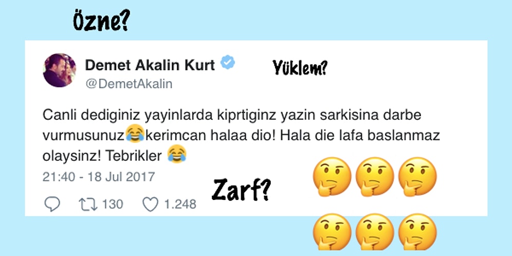 Demet Akalın'ın Türkçe'yi İnim İnim İnlettiği Paylaşımına Gelen 15 Komik Tepki