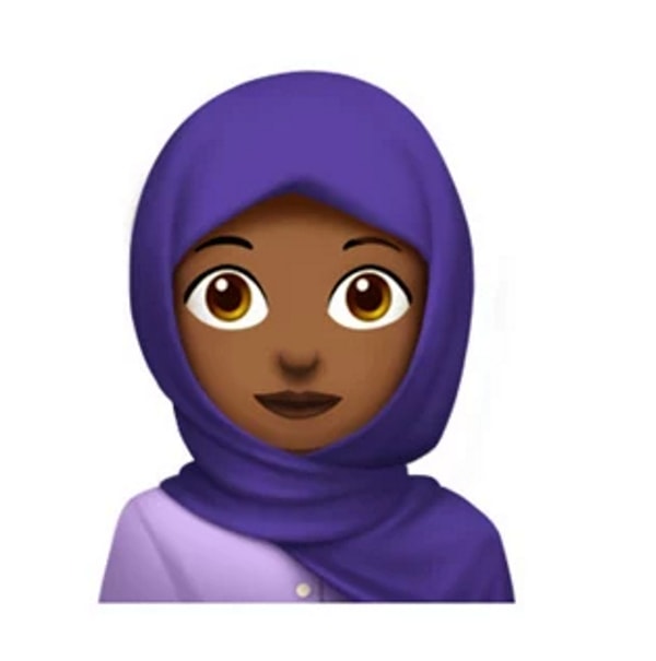 11. Ну, а этот смайлик мусульманской женщины в хиджабе предложила добавить 15-летняя аравийка, живущая в Берлине, Райуф Альхумеди. Идея пришла девушке после того, как она не смогла подобрать характеризующий её смайл в групповом чате WhatsApp