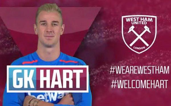 32. Joe Hart ➡️  West Ham United