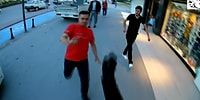 Motorlu Adamın Kendisine 'Bisiklet Yolunda Git' Diyen Elemanlarla Karıştığı Efsane Kavga