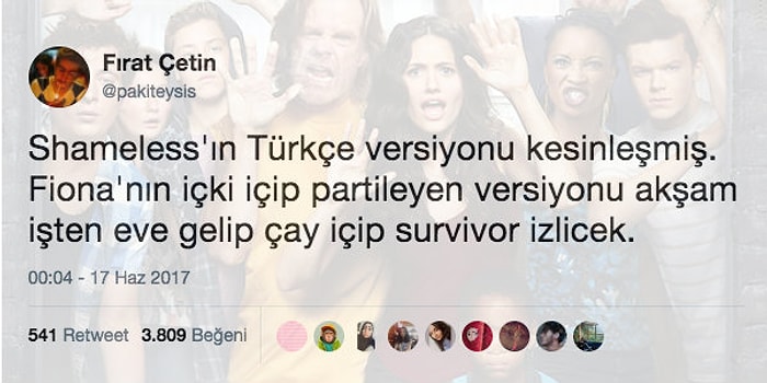 Shameless'ın Türk Uyarlamasının Nasıl Olacağına Dair Paylaşımlarıyla Güldüren 15 Kişi