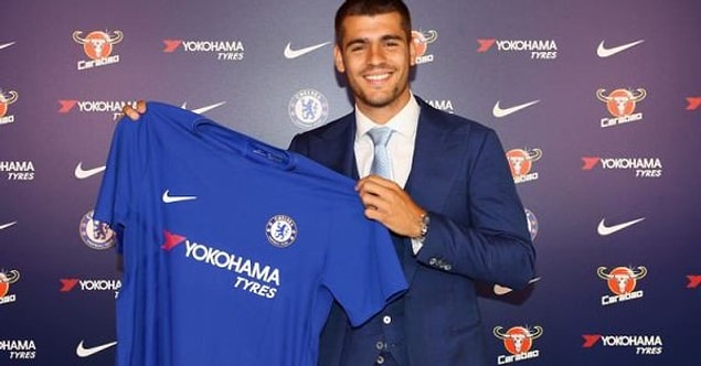 26. Alvaro Morata ➡️ Chelsea