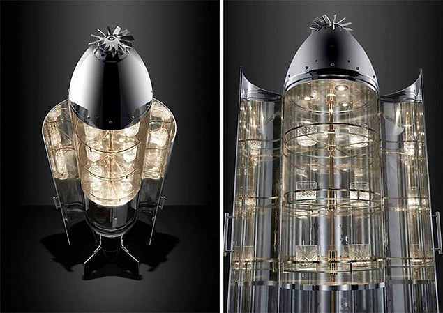 15. Raf Mk1 parça tesirli bombasından içki dolabı