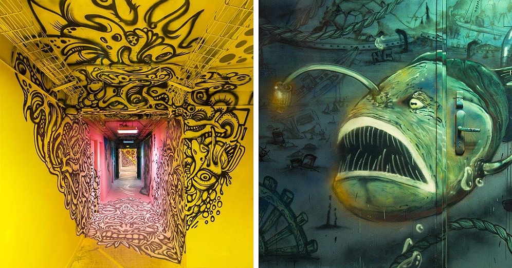 Yurt Duvarlarını, Boyamaları İçin Graffiti Sanatçılarına Açan Bu Okula Hayran Olacaksınız!