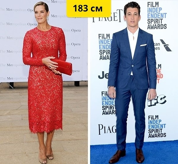 4. Брук Шилдс и Майлз Теллер