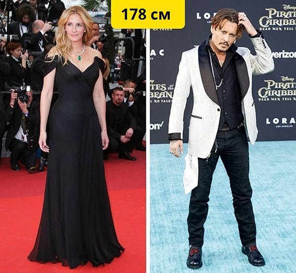 11. Джулия Робертс и Джонни Депп