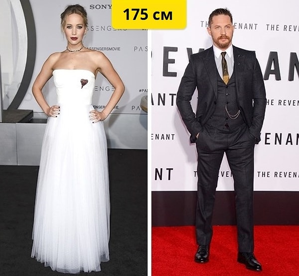 14. Дженнифер Лоуренс и Том Харди