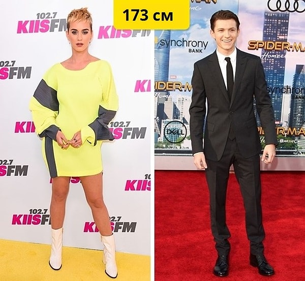 17. Кэти Перри и Том Холланд