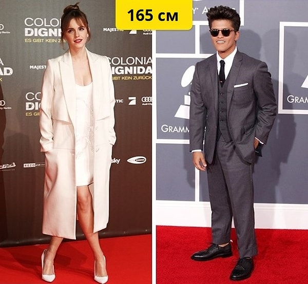 24. Эмма Уотсон и Бруно Марс