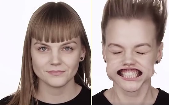 Saatte 300 Kilometre Hızla Esen Rüzgar Karşısında İnsanların Şekilden Şekile Giren Suratları