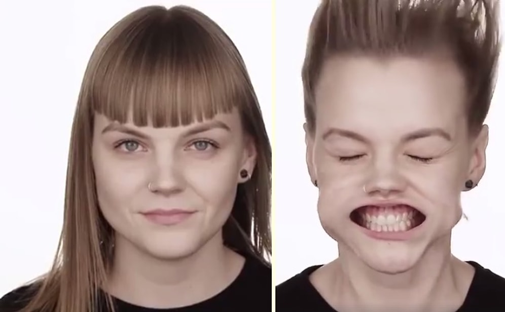 Saatte 300 Kilometre Hızla Esen Rüzgar Karşısında İnsanların Şekilden Şekile Giren Suratları