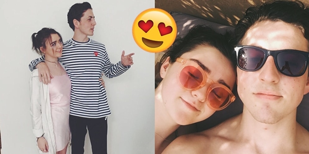 Aşkın Minnoşluğunu Bize Bir Kere Daha Hatırlatan Maisie Williams ve Sevgilisi Ollie Jackson