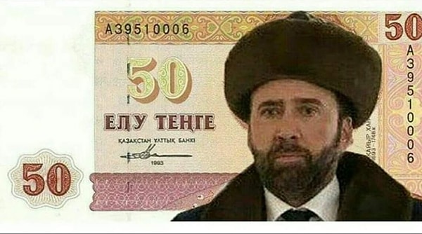 2. В голосовании по поводу того, чье фото поместить на местную валюту, побеждает Николас Кейдж