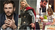 Tüm Dünyanın Hayranlıkla Takip Ettiği Sırma Saçlı Bir Kahraman: Chris Hemsworth! 😍