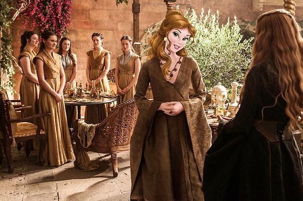 2. Белль (Красавица и Чудовище) в роли Маргери Тирелл