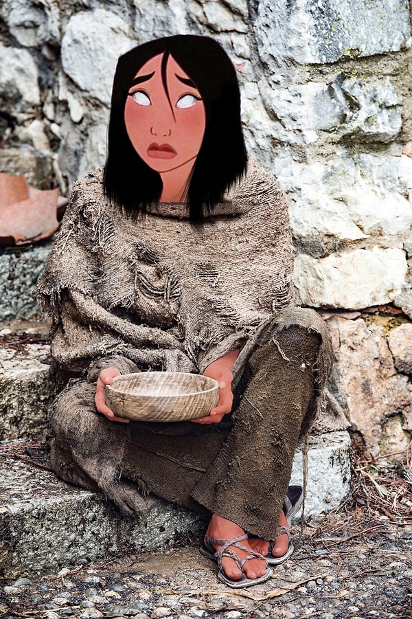 11. Мулан в роли Арьи Старк