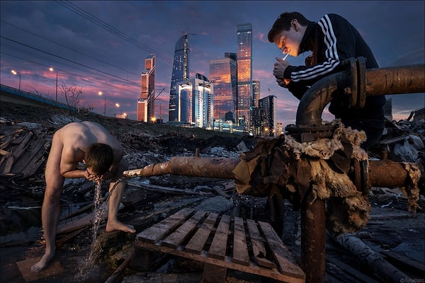 7. Хай-тек наряду с низким уровнем жизни