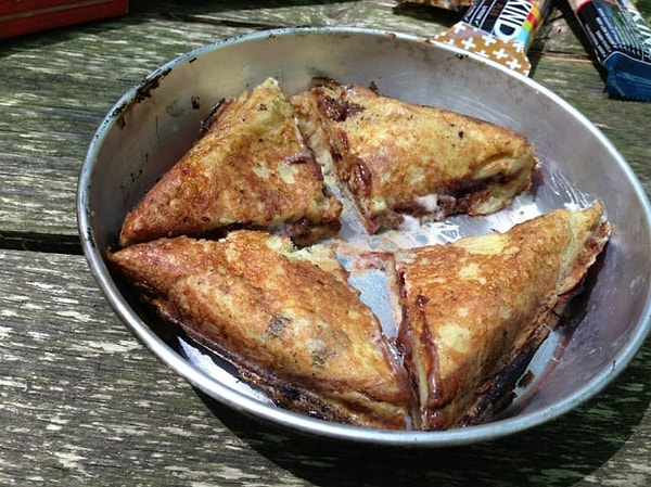 6. Французские тосты с десертом смор? Так вкусно!