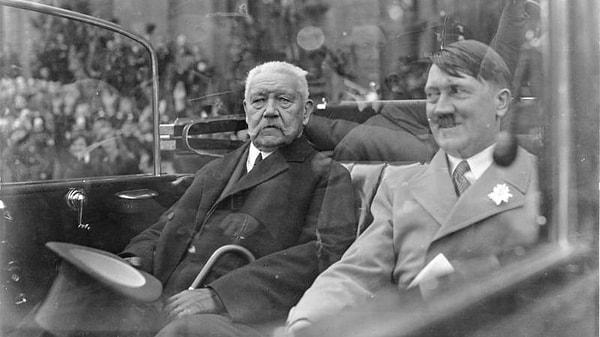 8. Alman Ulusal Halk Partisi yetkilileri ve Başkan Hinderburg’un, Hitler’i başbakan olarak kontrol edebileceklerini düşünmeleri.