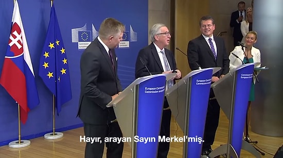 Jean-Claude Juncker: 'Eşim Arıyor Galiba Pardon Merkel'miş'