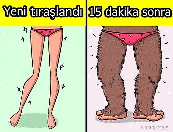Kadınların Yaz Mevsiminde Yaşadığı Birbirinden Zorlu Durumları Gösteren 13 Gerçekçi Karikatür