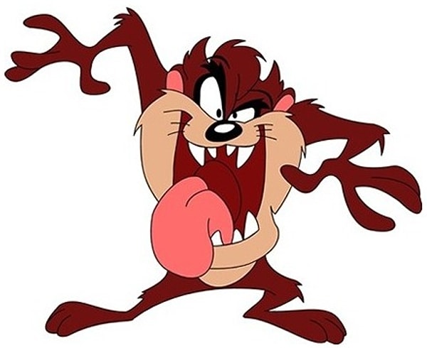 Вы Тасманский дьявол!