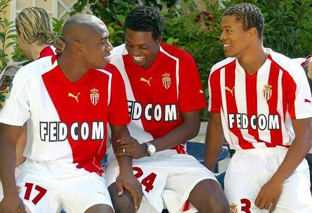 15. Adebayor ve Evra (Monaco 2003-2006)