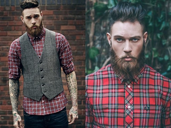 14. У вас много рубашек в клетку?